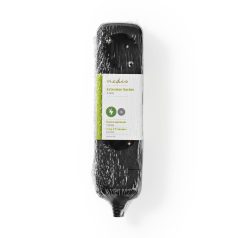   Elosztó | Földelt csatlakozó / F típus (CEE 7/7) | 3 utas | 3680 W | 16 A | Földelés típusa: Oldal Érzékelő | 230 V AC 50/60 Hz | Aljzat szög: 45 ° | Nincs Kábel Mellékelve | Fekete