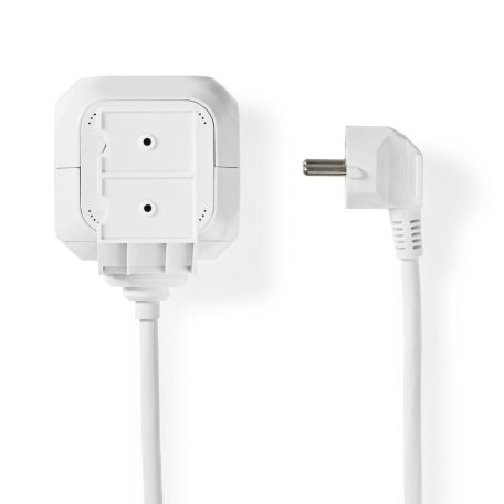 Elosztó | Földelt csatlakozó / F típus (CEE 7/7) | 4 utas | 1.50 m | 3680 W | 16 A | Földelés típusa: Oldal Érzékelő | 230 V AC 50/60 Hz | Aljzat szög: 90 ° | H05VV-F 3G1.5mm² | Fehér