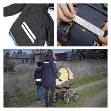 EMOS Öntapadós fényvisszaverő szalag  25/2 12db, display box