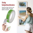  Kétoldalas habszalag 20 mm / 3 m, zöld