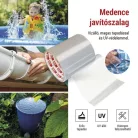 Javító ragasztószalag úszómedencékhez, 1 m × 100 mm, átlátszó