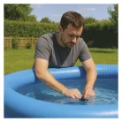 Javító ragasztószalag úszómedencékhez, 1 m × 100 mm, fekete