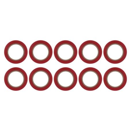 EMOS Szigetelőszalag 15/10 piros