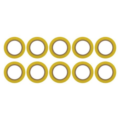 EMOS Szigetelőszalag 15/10 sárga