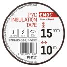 EMOS Szigetelőszalag 15/10 barna