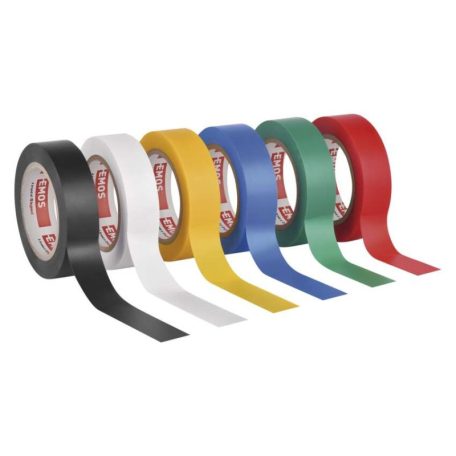 EMOS Szigetelőszalag 15/8 mix 6db
