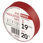 EMOS Szigetelőszalag 19/20 piros