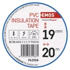 EMOS Szigetelőszalag 19/20 kék