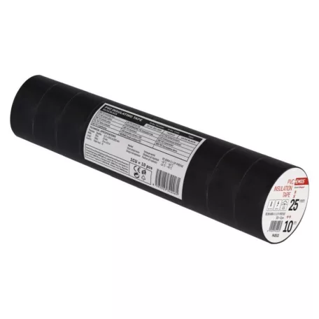 EMOS Szigetelőszalag 25/10 fekete