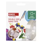 Kétoldalas NANO szalag 30 mm / 3 m, átlátszó
