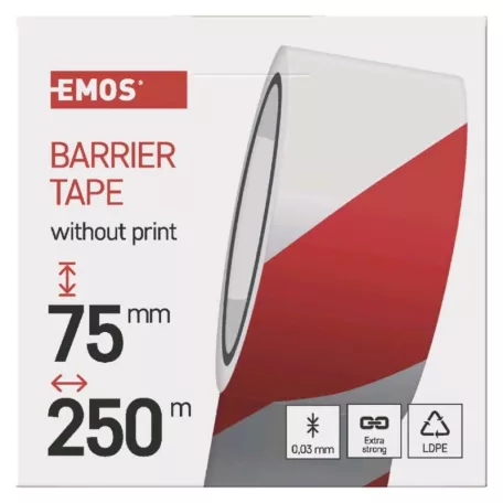 EMOS Jelölőszalag 75/250