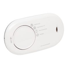   FireAngel FA3820-HUR szén-monoxid vészjelző, beépített, nem cserélhető lítium elem, 10 év várható üzemidő, fehér