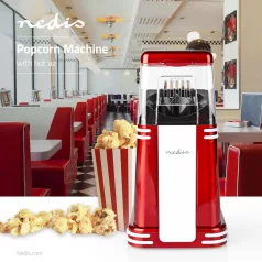 Popcorn készítő | 1200 W | 2 - 4 min | Fehér / Piros