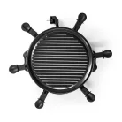 Gourmet / Raclette | Grill | 6 Személy | Spatula | Tapadásmentes bevonat | Kerek
