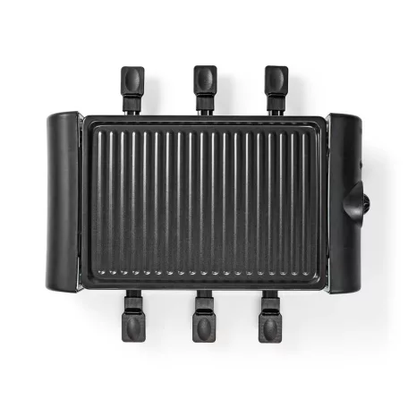 Gourmet / Raclette | Grill | 6 Személy | Spatula | Hőmérséklet beállítás | Tapadásmentes bevonat | Téglalap