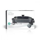 NEDIS Elektromos Serpenyő | 40 cm | Vastag Fröccsöntött Alumínium Váz elektromos asztali grill fcsp110ebk40