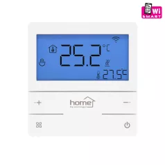   Home FHT76WIFI okos termosztát elektromos fűtőszőnyeghez, LCD kijelző, heti programozás, padlószenzor