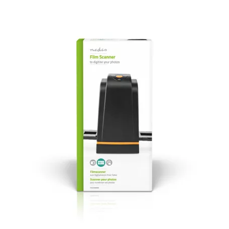 Dia/negatív szkenner | 35.0 mm | 10 MPixel | Beolvasás felbontása: 1800 / 3600 dpi | Beolvasási idő: 2 s | USB-áramellátású | Szoftvert tartalmazza | Fekete