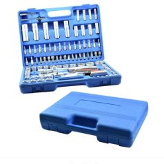   FLINKE 108 részes racsnis dugókulcs és csavarhúzó készlet, KULCSKÉSZLET