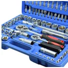 FLINKE 108 részes racsnis dugókulcs és csavarhúzó készlet, KULCSKÉSZLET
