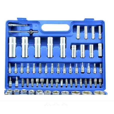 FLINKE 108 részes racsnis dugókulcs és csavarhúzó készlet, KULCSKÉSZLET