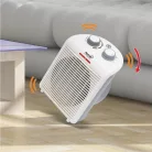 HOME FK1G ventilátoros fűtőtest, max. 2000 W, termosztát, 2 fokozat, 3 funkció, fehér/szürke színű