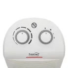 HOME FK1G ventilátoros fűtőtest, max. 2000 W, termosztát, 2 fokozat, 3 funkció, fehér/szürke színű