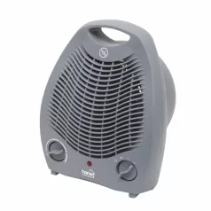   HOME FK1M ventilátoros fűtőtest, max. 2000 W, 2 fokozat, 3 funkció, termosztát, szürke színű