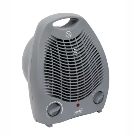 HOME FK1M ventilátoros fűtőtest, max. 2000 W, 2 fokozat, 3 funkció, termosztát, szürke színű