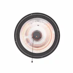   HOME FK262 karbonszálas kültéri fűtőtest, max. 1500 W, 2 fokozat, belógatható, IPX4, zsinórkapcsoló, kültéri kivitel
