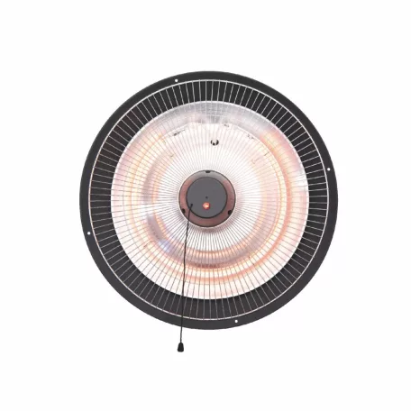 HOME FK262 karbonszálas kültéri fűtőtest, max. 1500 W, 2 fokozat, belógatható, IPX4, zsinórkapcsoló, kültéri kivitel