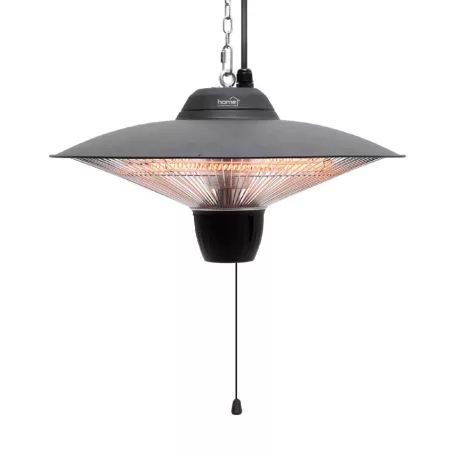 HOME FK262 karbonszálas kültéri fűtőtest, max. 1500 W, 2 fokozat, belógatható, IPX4, zsinórkapcsoló, kültéri kivitel