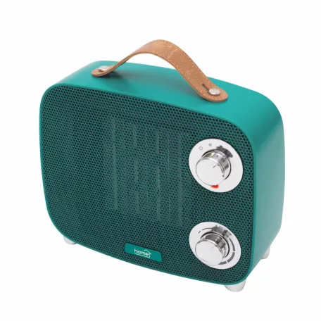 HOME FK58G hordozható PTC kerámia fűtőtest, max. 1500 W, termosztát, 2 fokozat, 3 üzemmód, zöld színű