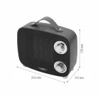 HOME FK58G hordozható PTC kerámia fűtőtest, max. 1500 W, termosztát, 2 fokozat, 3 üzemmód, zöld színű