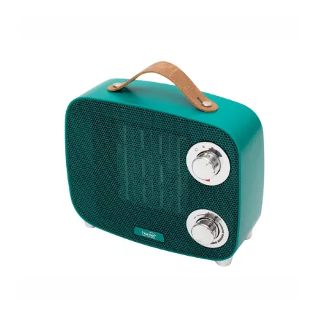 HOME FK58G hordozható PTC kerámia fűtőtest, max. 1500 W, termosztát, 2 fokozat, 3 üzemmód, zöld színű