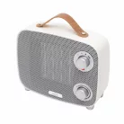 HOME FK58W hordozható PTC kerámia fűtőtest, max. 1500 W, termosztát, 2 fokozat, 3 üzemmód, fehér színű