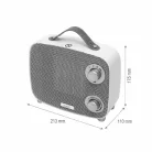 HOME FK58W hordozható PTC kerámia fűtőtest, max. 1500 W, termosztát, 2 fokozat, 3 üzemmód, fehér színű