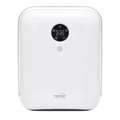   Home FKF26201 fürdőszobai ventilátoros fűtőtest, 2000 W, 2 fokozat, PTC fűtőelem, távirányító, LED kijelző, IPX2