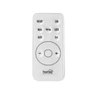 Home Smart fali ventilátoros fűtőtest üveg előlappal FKF 54203 Wifi-s okos LCD kijelzős fali fűtőtest, 2000W TUYA applikáció fali fűtőtest PTC