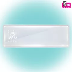   Home FKF 54203 fali SMART ventilátoros fűtőtest, 1000W/2000W, távirányító, üveg előlap, fehér