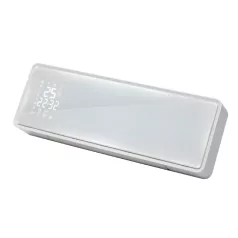   Home FKF 54203 fali SMART ventilátoros fűtőtest, 1000W/2000W, távirányító, üveg előlap, fehér