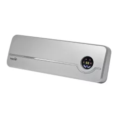   Home FKF 56202 fali ventilátoros fűtőtest, 1000W/2000W, heti program, távirányító, ezüst