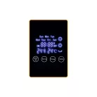 Home FKF 59201 fali ventilátoros fűtőtest, 1000W/2000W, stop program, távirányító, fehér