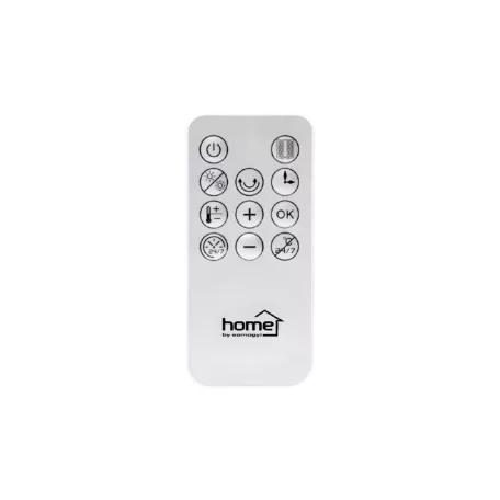 Home FKF 65221 fali ventilátoros fűtőtest, 1100/2200W, heti program, távirányító, fehér