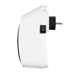   Home FKH 400 hordozható elektromos mini kerámia fűtőtest, 400W, elektronikus termosztát, fehér