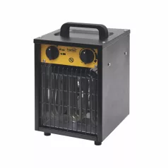  HOME FKI3 hordozható ventilátoros fűtőtest, max. 3000 W, 2 fokozat, termosztát, IPX4, dupla falú ház
