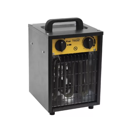 HOME FKI3 hordozható ventilátoros fűtőtest, max. 3000 W, 2 fokozat, termosztát, IPX4, dupla falú ház