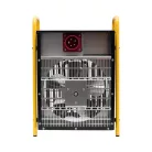 HOME FKI9 hordozható ventilátoros fűtőtest, max. 9000 W, 2 fokozat, termosztát, IPX4, dupla falú ház