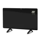 HOME FKIS600WIFI hordozható/fali infrasugárzó fűtőtest, 600 W, beltéri, hangtalan, digitális termosztát, ECO üzemmód, gyerekzár, IP44, túlmelegedés elleni védelem