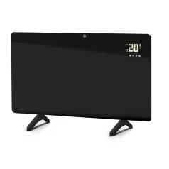   HOME FKIS600WIFI hordozható/fali infrasugárzó fűtőtest, 600 W, beltéri, hangtalan, digitális termosztát, ECO üzemmód, gyerekzár, IP44, túlmelegedés elleni védelem